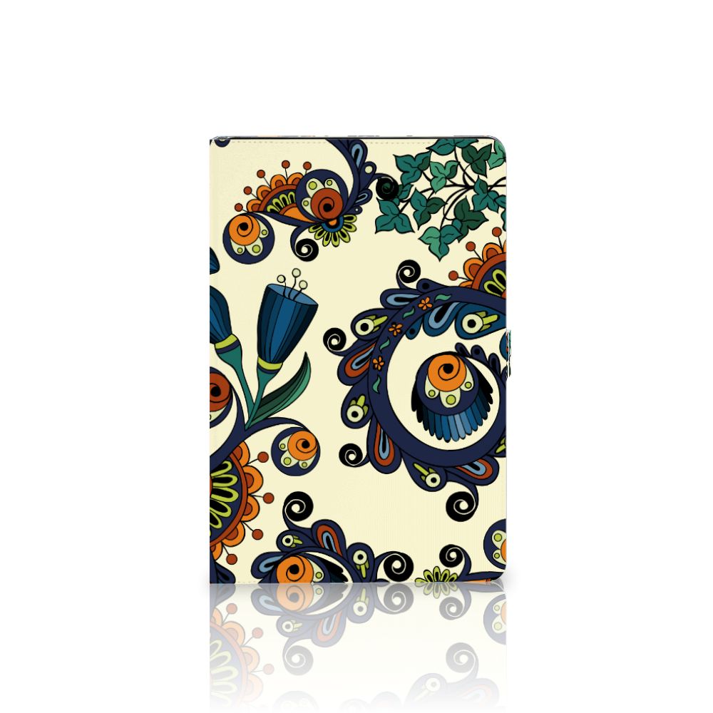 Tablet Hoes Samsung Galaxy Tab S7 FE | S7+ | S8+ Barok Flower