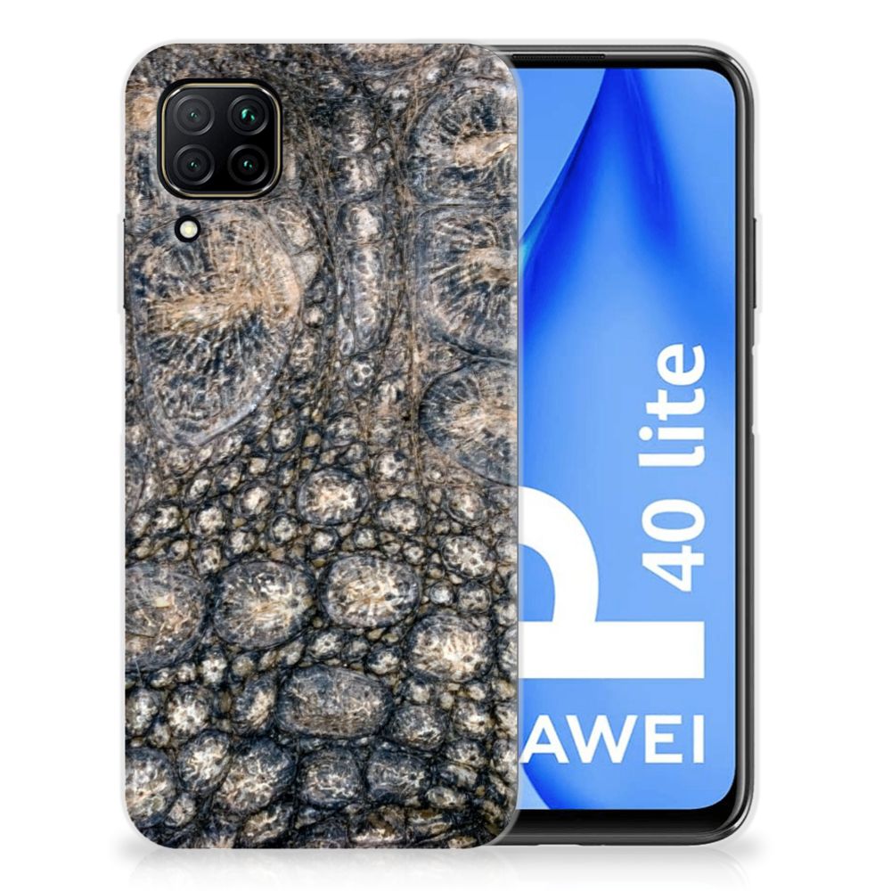Huawei P40 Lite TPU Hoesje Krokodillenprint B2C Telecom
