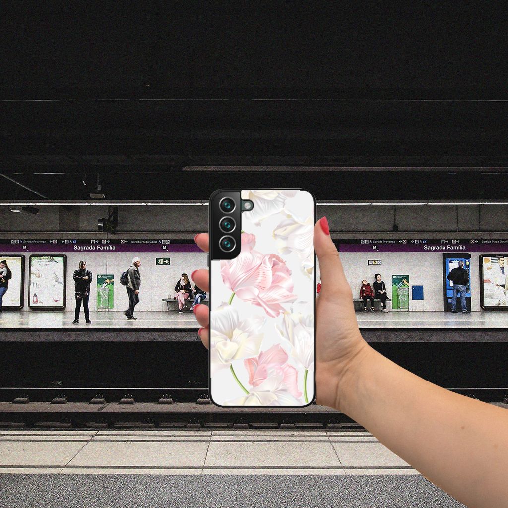 Samsung Galaxy S22 Plus Bloemen Hoesje Lovely Flowers B2C Telecom