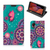 Samsung Galaxy Xcover 5 Bookcase Cirkels en Vlinders - B2C Telecom