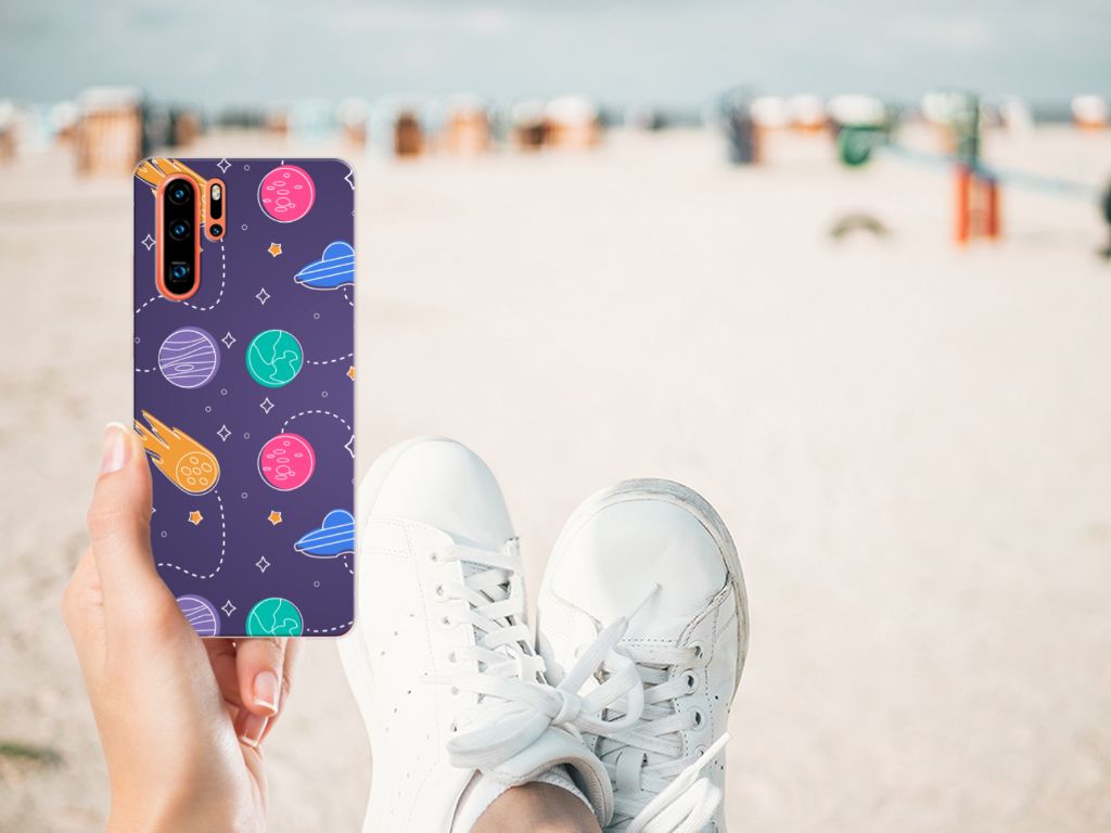 Huawei P30 Pro Silicone Back Cover Space