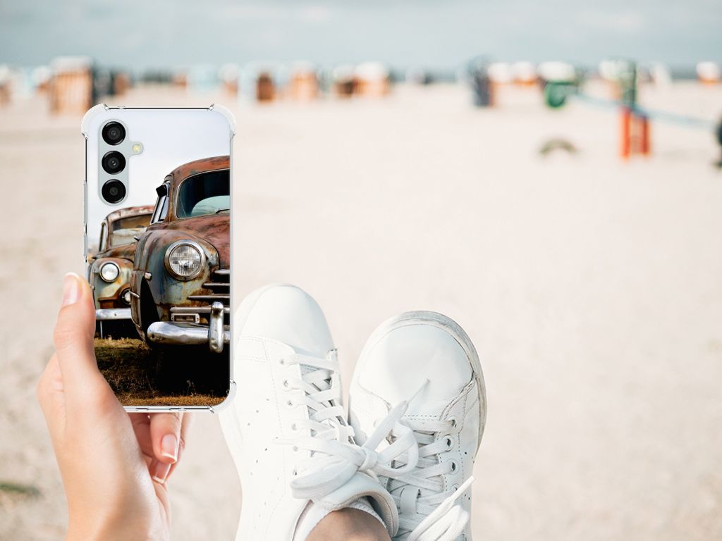Samsung Galaxy A54 Anti-shock Hoesje met foto Vintage Auto B2C Telecom