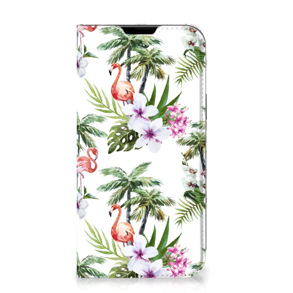 iPhone 14 Plus Hoesje maken Flamingo Palms