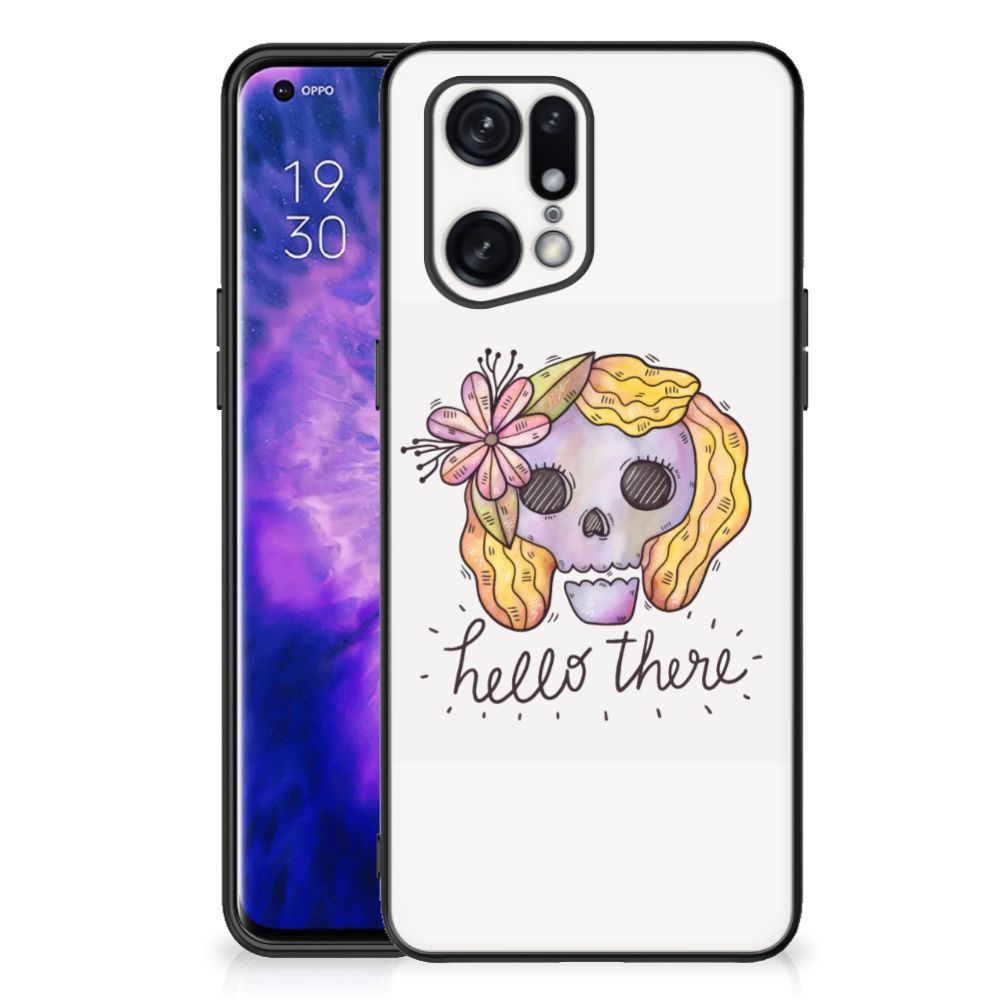 Telefoonhoesje OPPO Find X5 Pro Boho Skull B2C Telecom