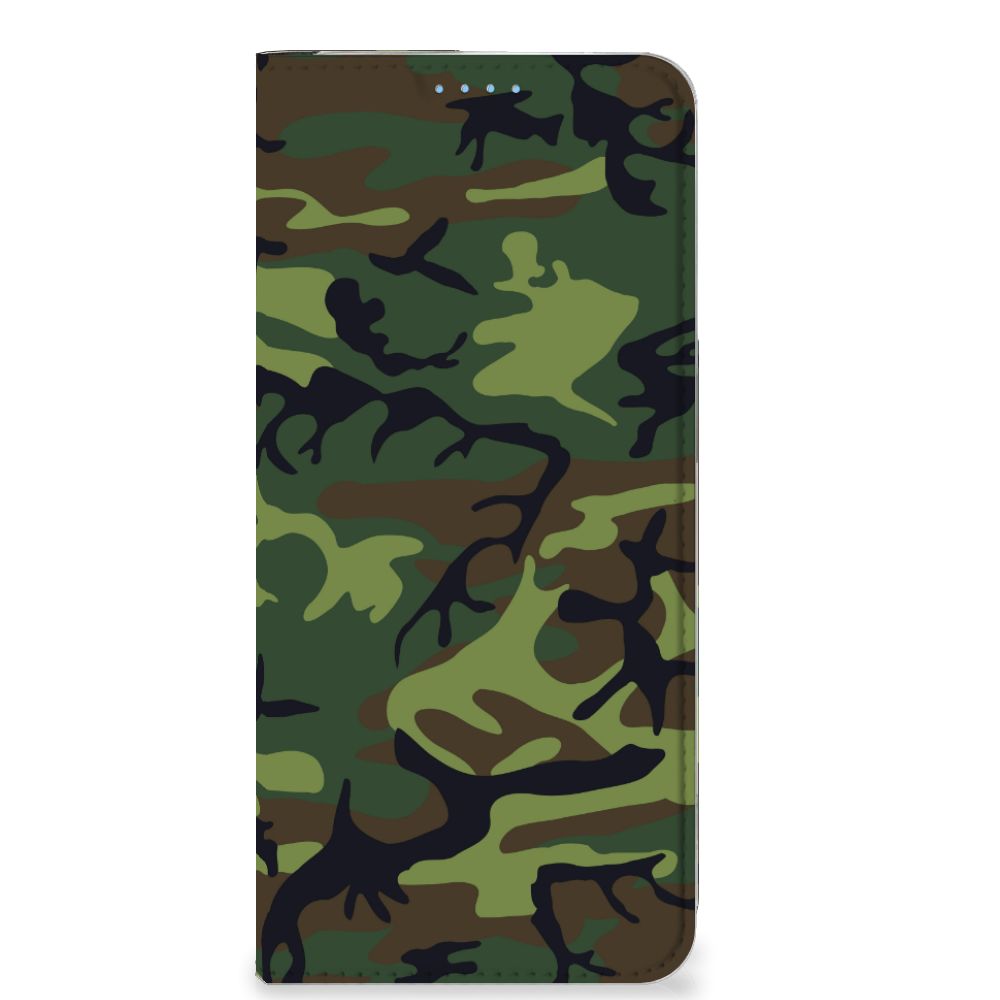 OPPO Reno8 Hoesje met Magneet Army Dark - B2C Telecom