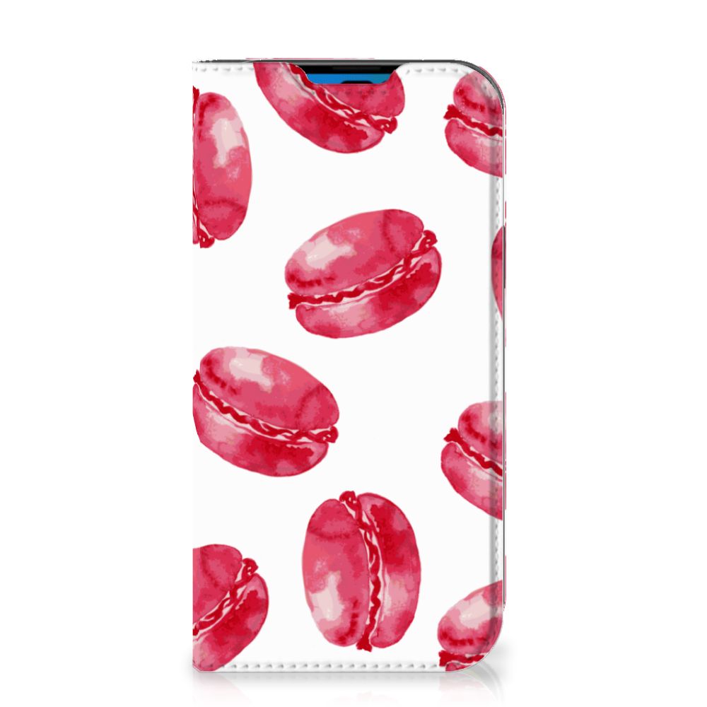 iPhone 14 Pro Flip Style Cover Pink Macarons - B2C Telecom