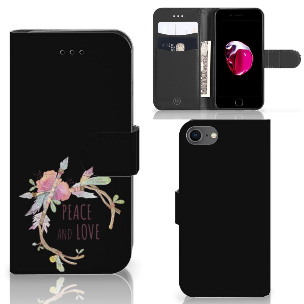 iPhone 7 | 8 | SE (2020) | SE (2022) Leuk Hoesje Boho Text