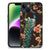 iPhone 15 Dierenprint Telefoonhoesje Pauw met Bloemen