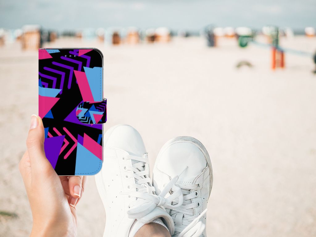 Samsung Galaxy S10e Book Case Funky Triangle