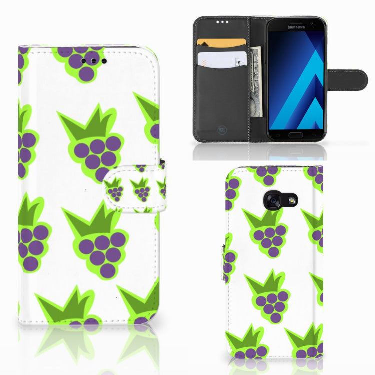 Samsung Galaxy A5 2017 Book Cover Druiven