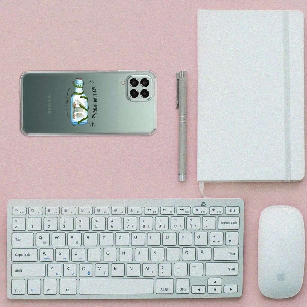Samsung Galaxy M33 Telefoonhoesje met Naam Boho Bottle B2C Telecom