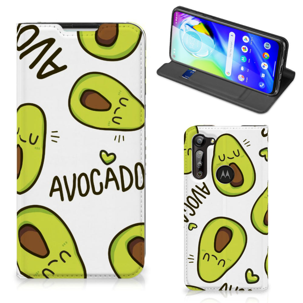 Motorola Moto G8 Power Magnet Case Avocado Singing