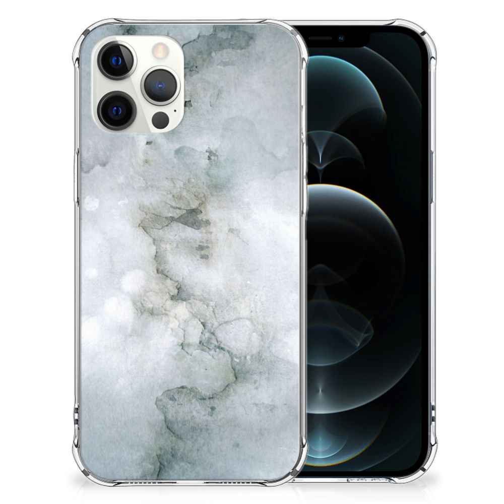 Back Cover iPhone 12 Pro Max Painting Grey B2C Telecom