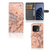 OnePlus 10 Pro Bookcase Marmer Oranje