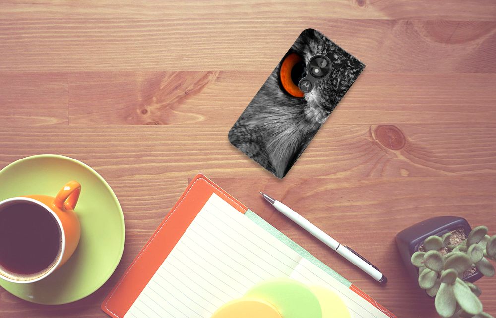 Motorola Moto E5 Play Hoesje maken Uil