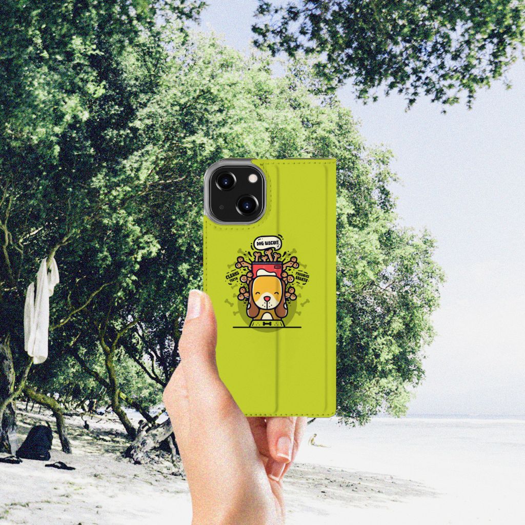 iPhone 14 Magnet Case Doggy Biscuit