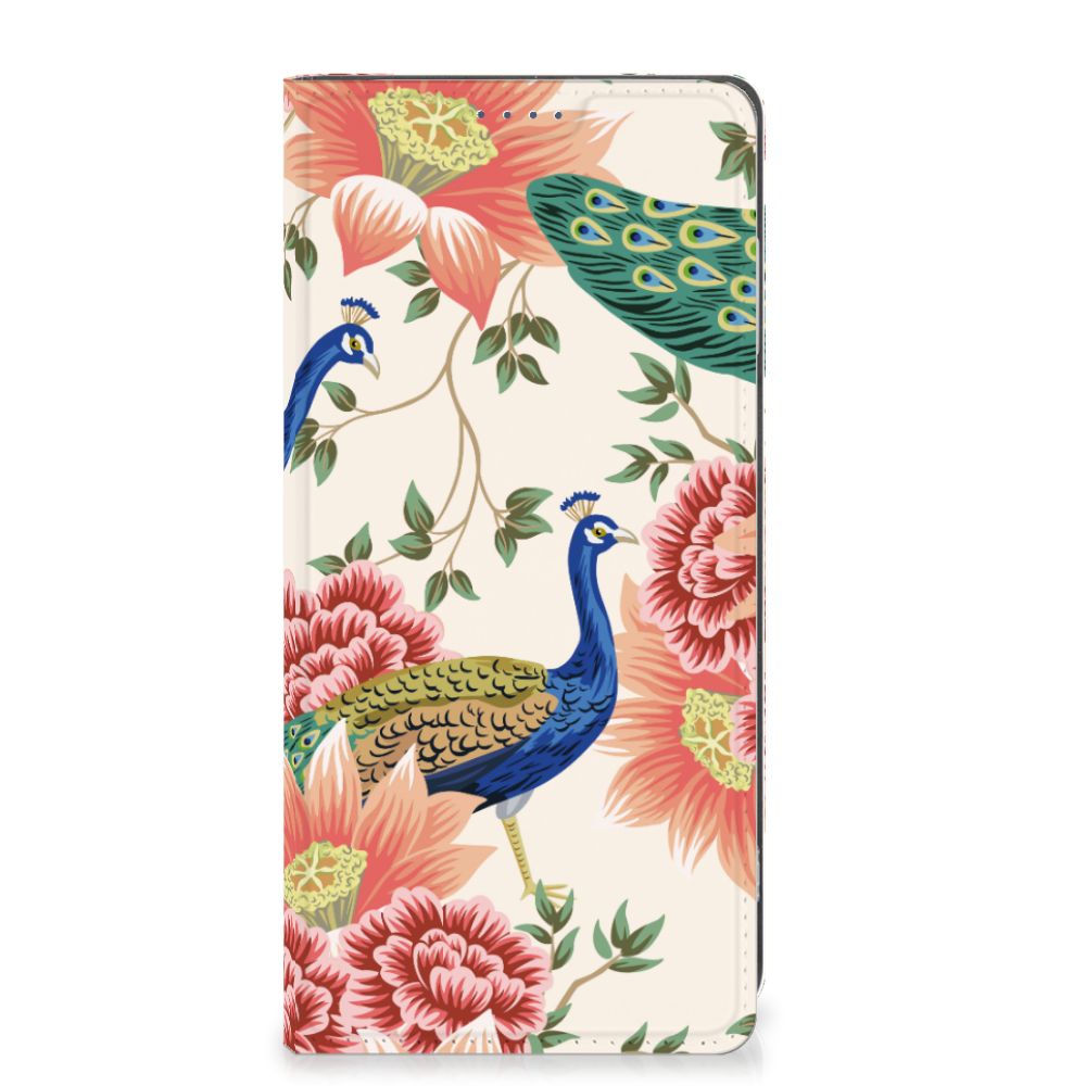 Hoesje maken voor Motorola Moto G24 | G04 | G24 Power Pink Peacock