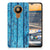 Nokia 5.3 Bumper Hoesje Wood Blue B2C Telecom