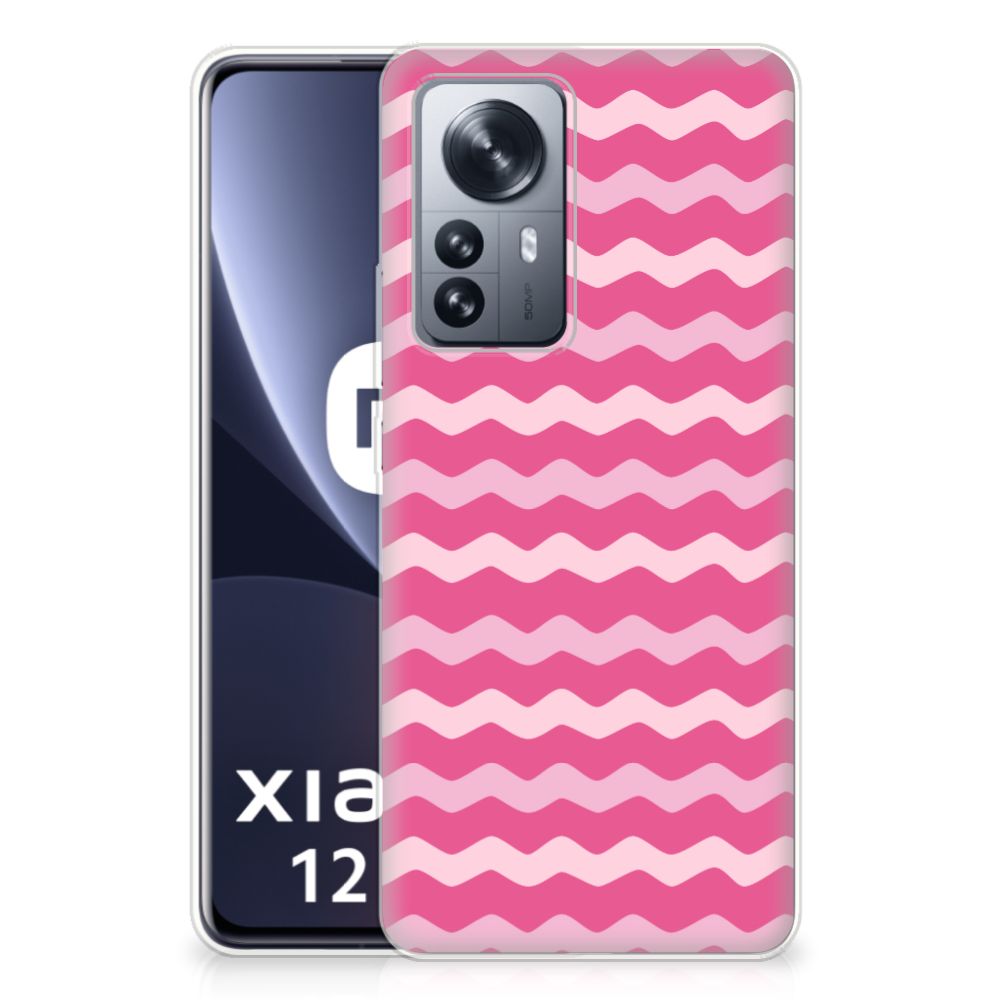 Xiaomi 12 Pro TPU bumper Waves Pink B2C Telecom