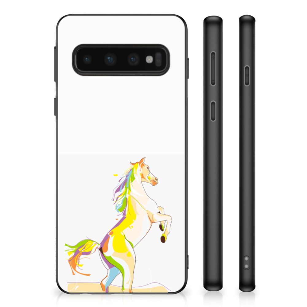 Samsung Galaxy S10 Bumper Hoesje Horse Color B2C Telecom