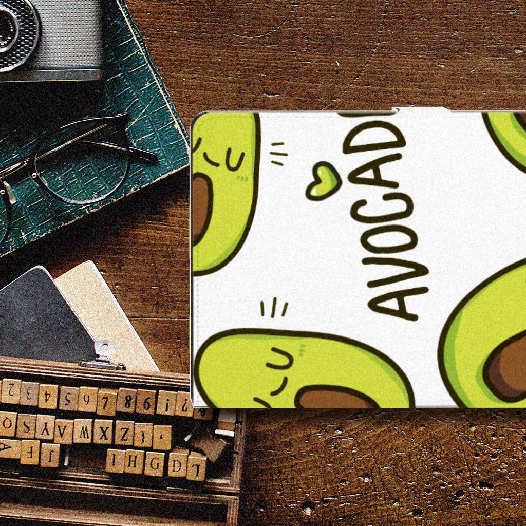 Lenovo Tab P11 | P11 Plus Hippe Tablet Hoes Avocado Singing