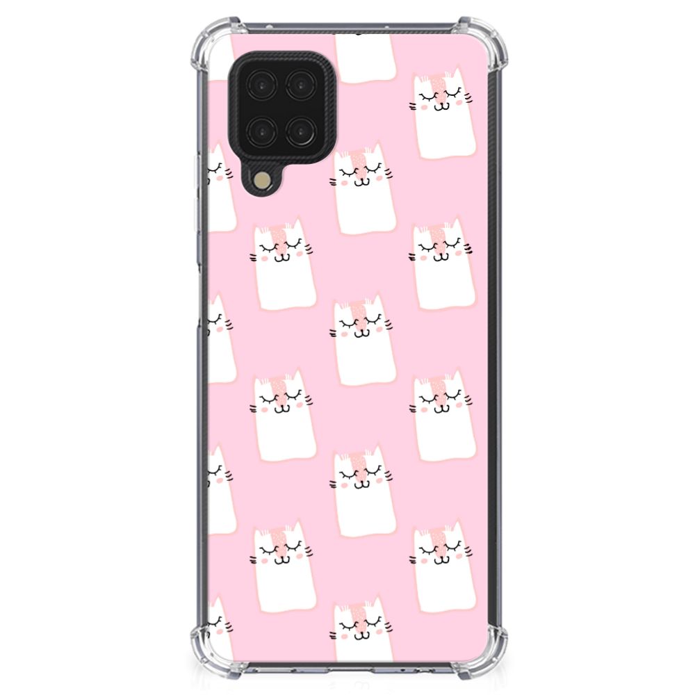 Samsung Galaxy A12 Case Anti-shock Sleeping Cats - B2C Telecom