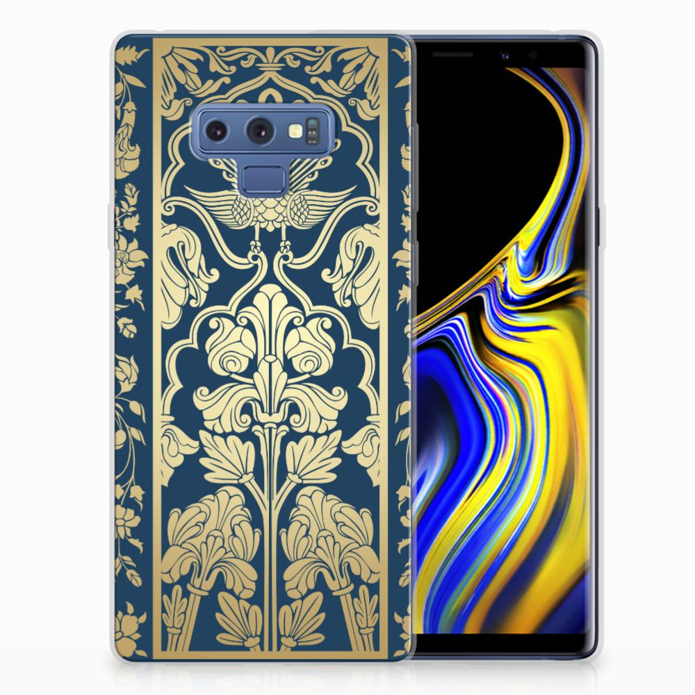Samsung Galaxy Note 9 TPU Case Beige Flowers