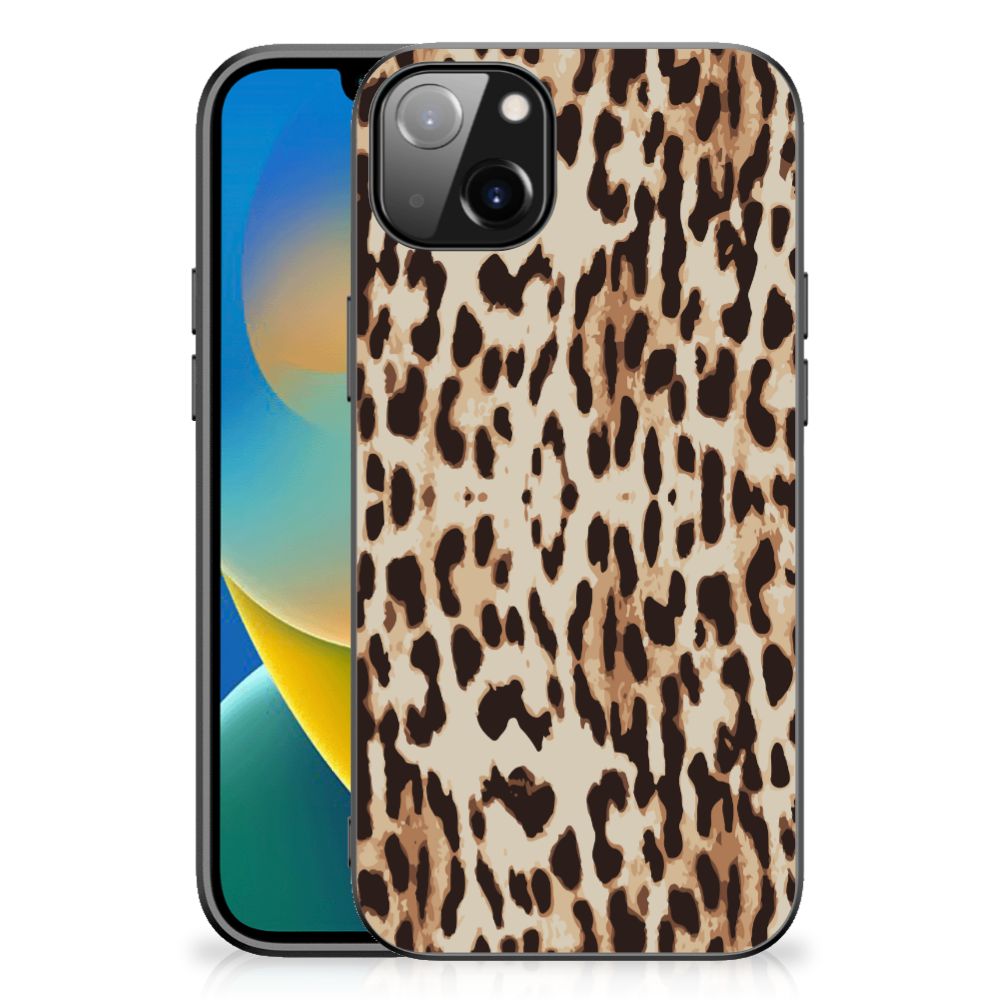 iPhone 14 Plus Dierenprint Telefoonhoesje Leopard B2C Telecom
