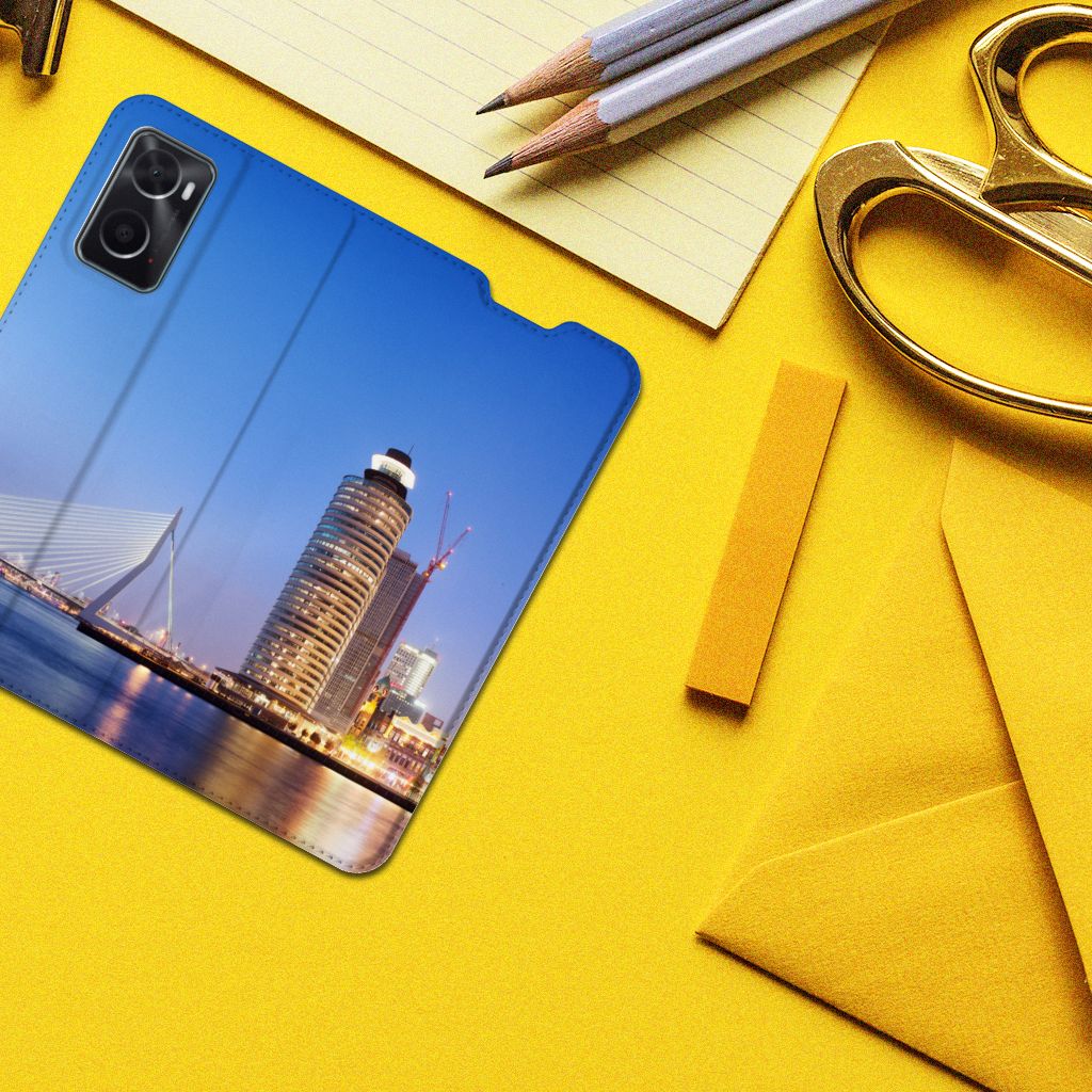 OPPO A96 | A76 Book Cover Rotterdam - B2C Telecom
