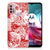 Silicone Back Case Motorola Moto G30 | G10 Angel Skull Rood B2C Telecom