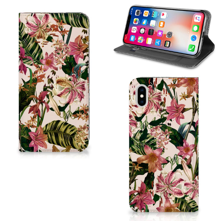 Apple iPhone Xs Max Smart Cover Flowers