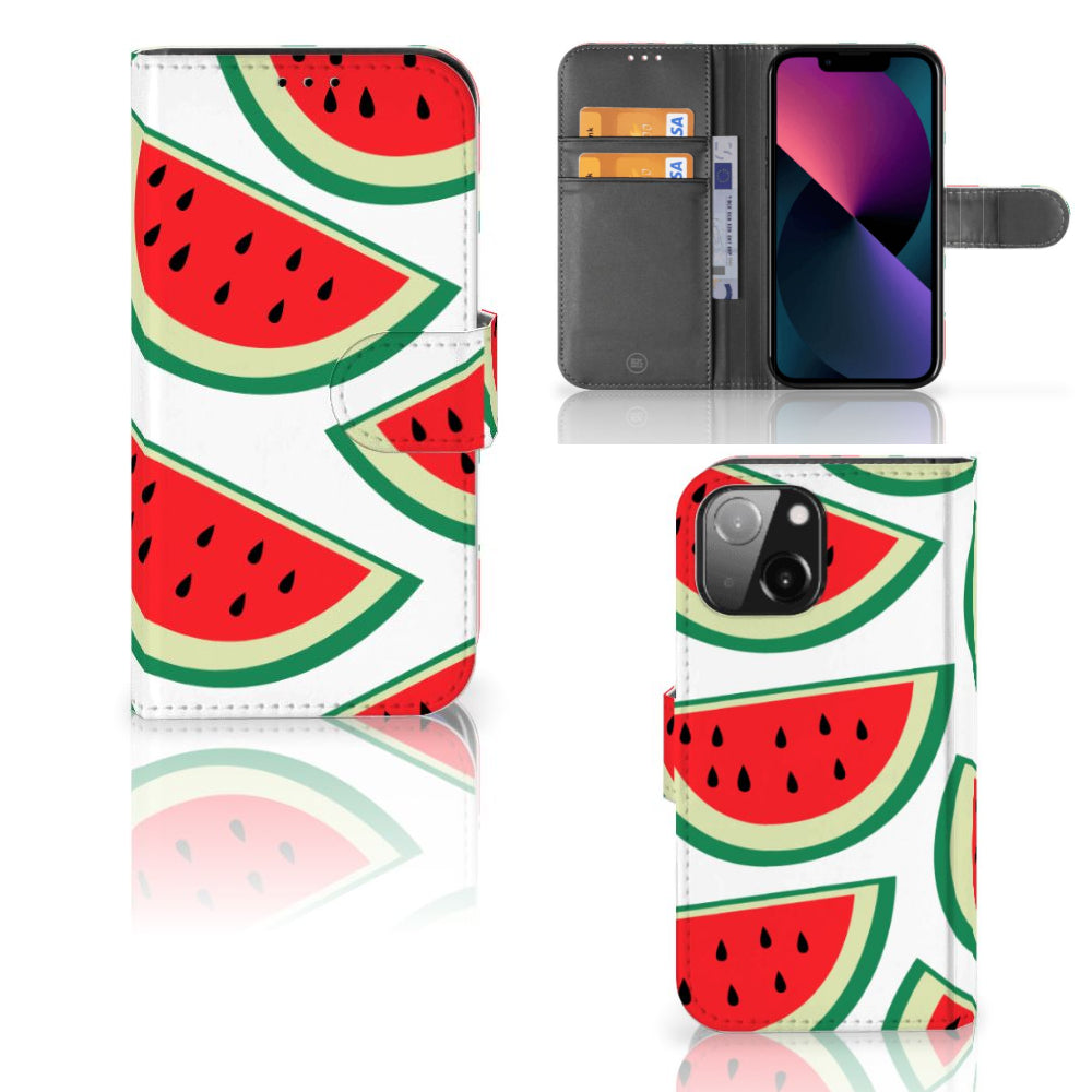 iPhone 13 Mini Book Cover Watermelons