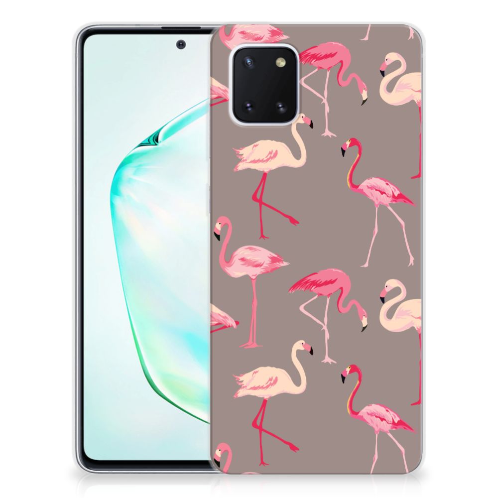 Samsung Galaxy Note 10 Lite TPU Hoesje Flamingo B2C Telecom