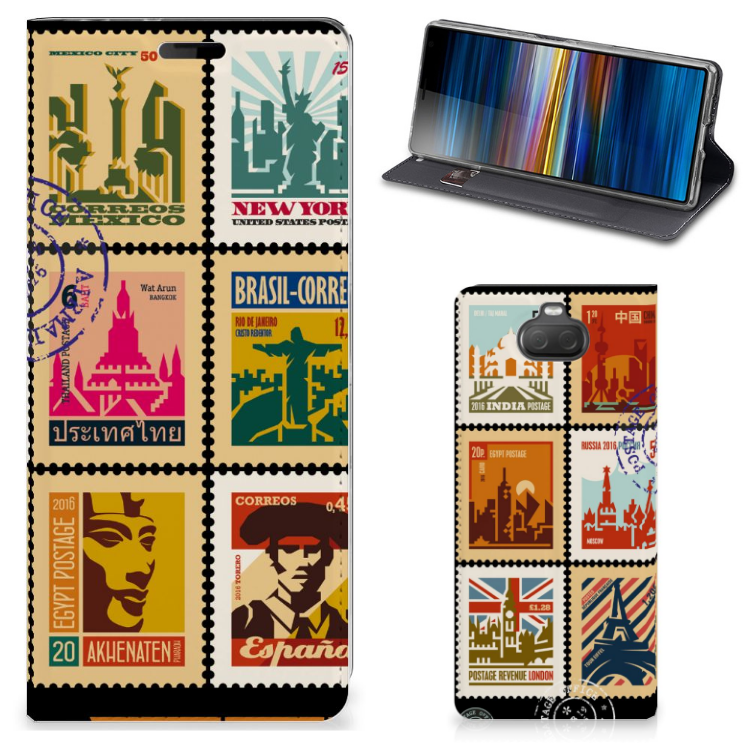 Sony Xperia 10 Book Cover Postzegels