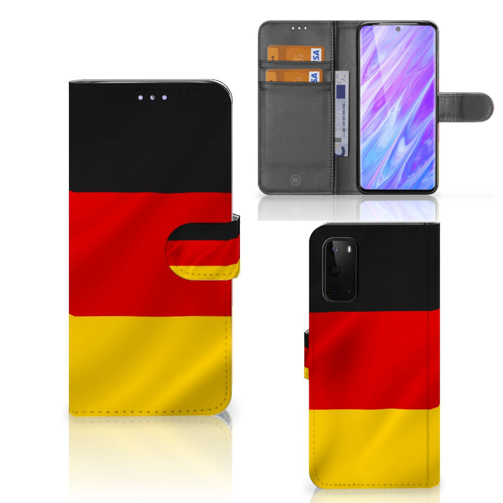 Samsung Galaxy S20 Bookstyle Case Duitsland