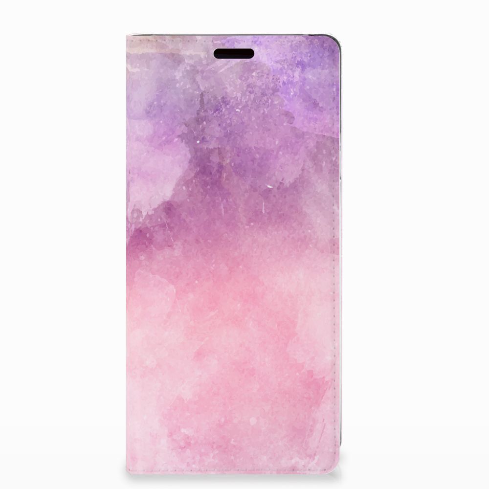 Bookcase Samsung Galaxy Note 9 Pink Purple Paint