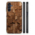Houten Print Telefoonhoesje voor Samsung Galaxy A15 Wooden Cubes B2C Telecom