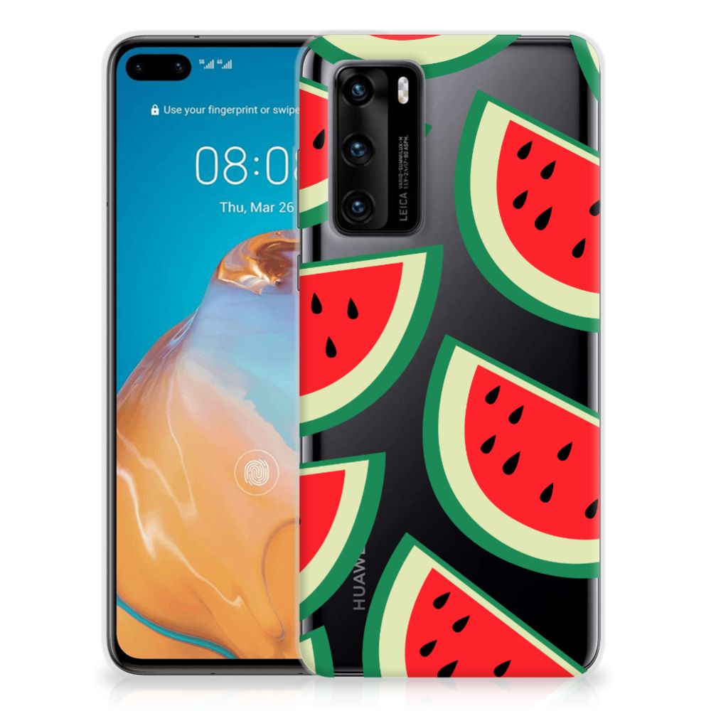 Huawei P40 Siliconen Case Watermelons B2C Telecom