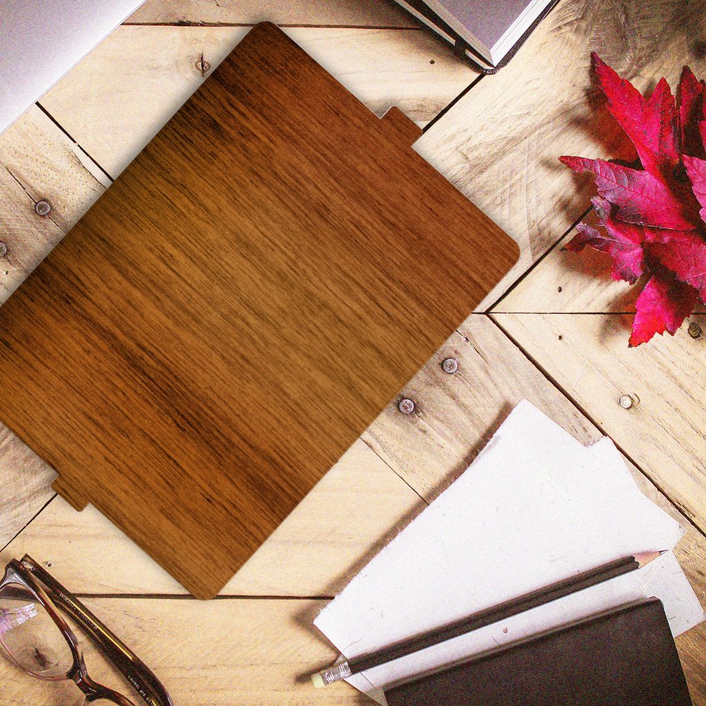 Lenovo Tab M10 Plus 3rd Gen 10.6 inch Tablet Book Cover Donker Hout