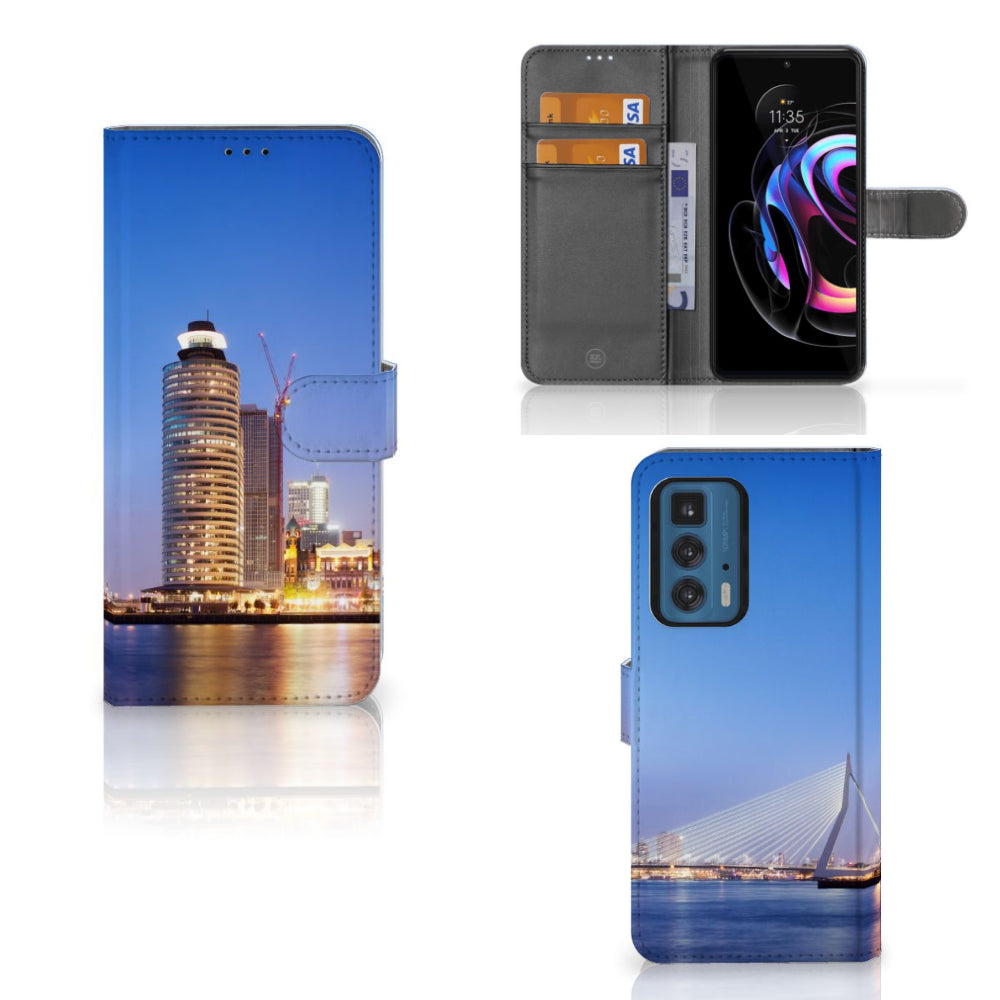 Motorola Edge 20 Pro Flip Cover Rotterdam