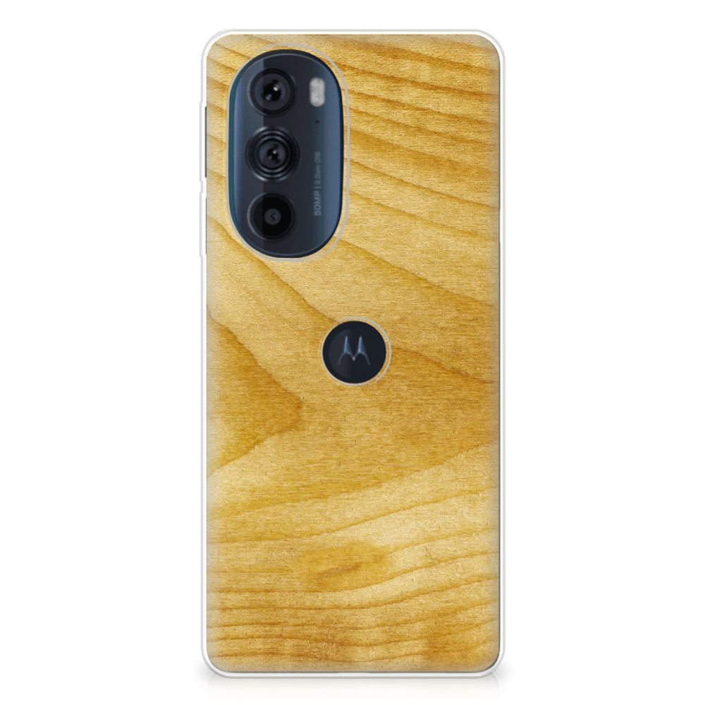 Motorola Edge 30 Pro Bumper Hoesje Licht Hout B2C Telecom