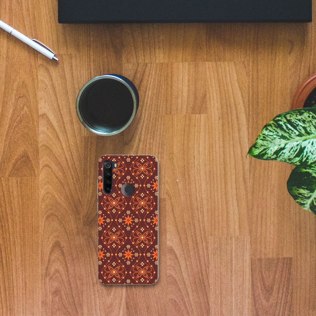 Xiaomi Redmi Note 8T TPU bumper Batik Brown B2C Telecom