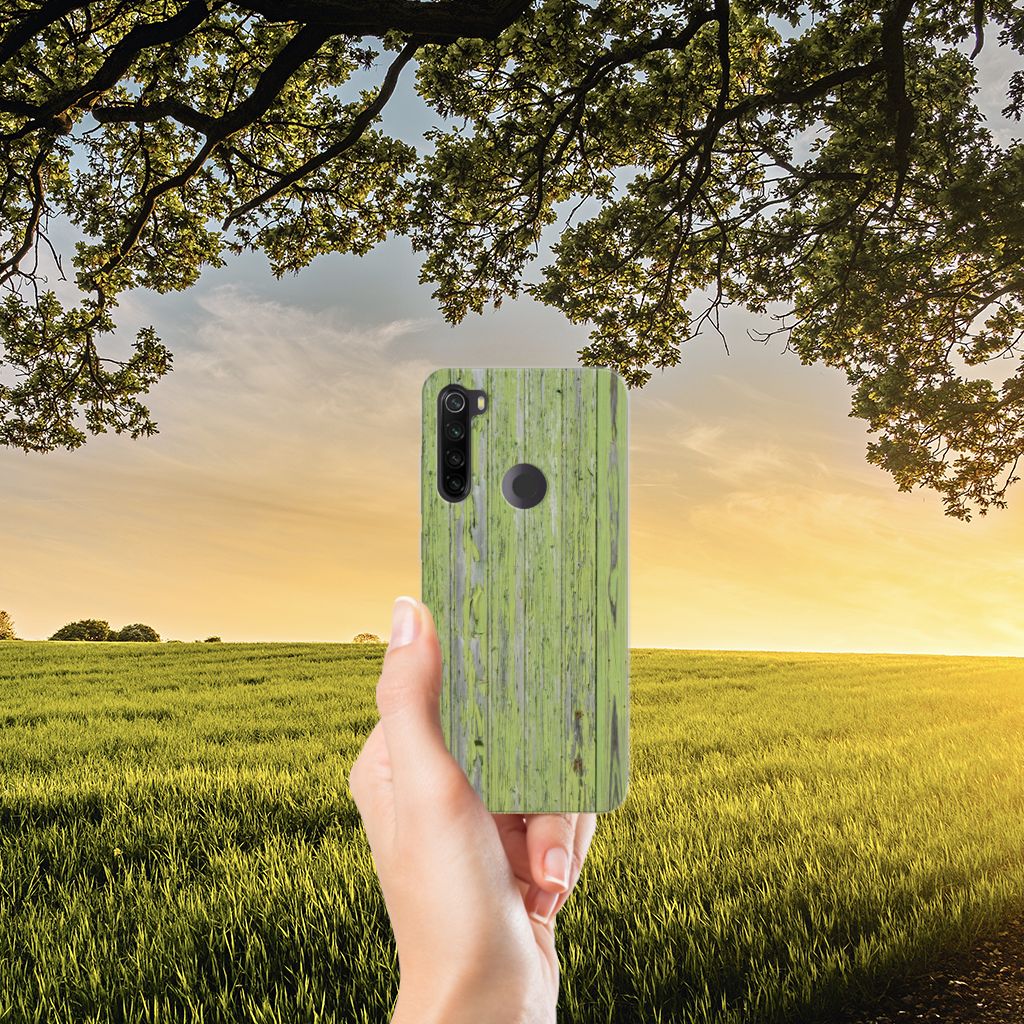 Xiaomi Redmi Note 8T Bumper Hoesje Green Wood B2C Telecom
