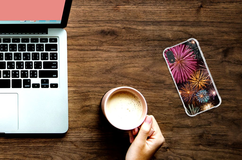 Apple iPhone Xr Anti Shock Bumper Case Vuurwerk