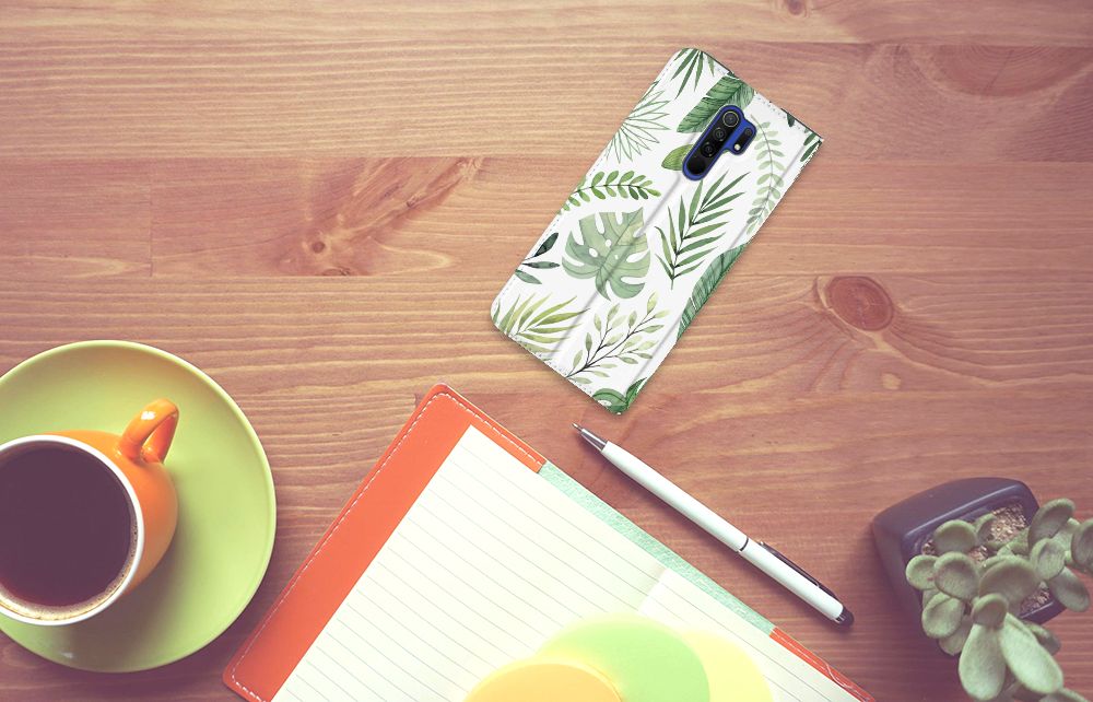 Xiaomi Redmi 9 Smart Cover Leaves - B2C Telecom
