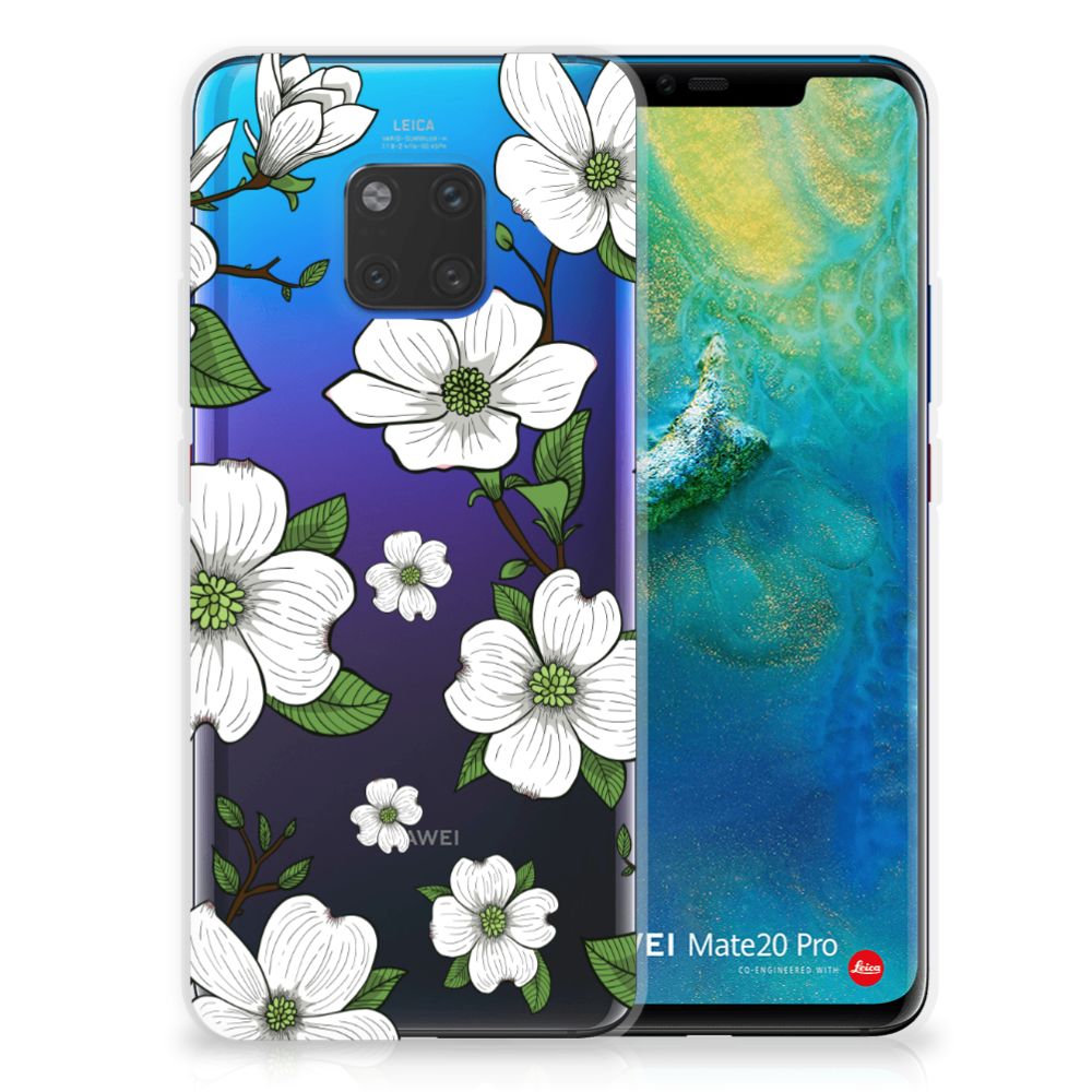 Huawei Mate 20 Pro TPU Case Dogwood Flowers
