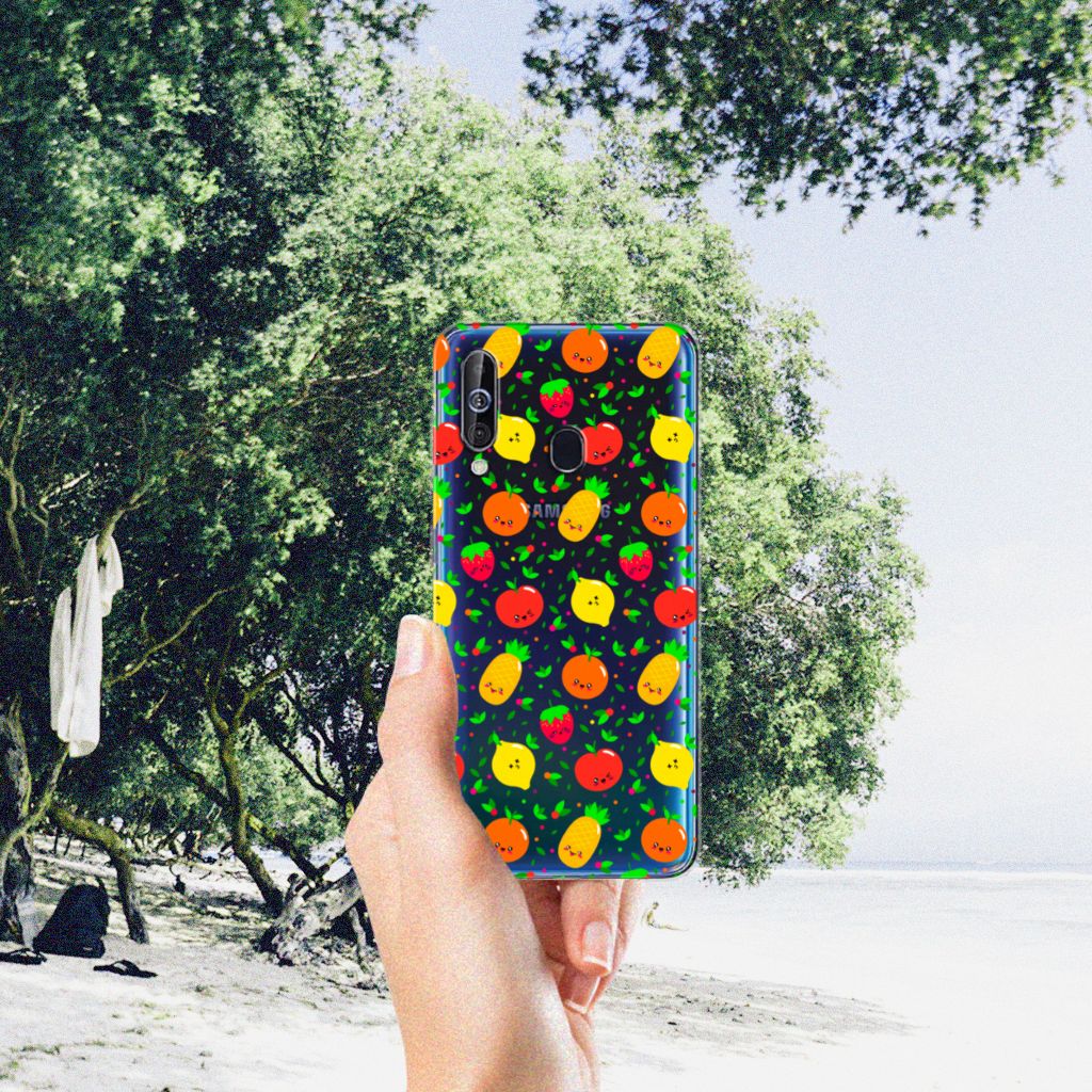 Samsung Galaxy A60 Siliconen Case Fruits