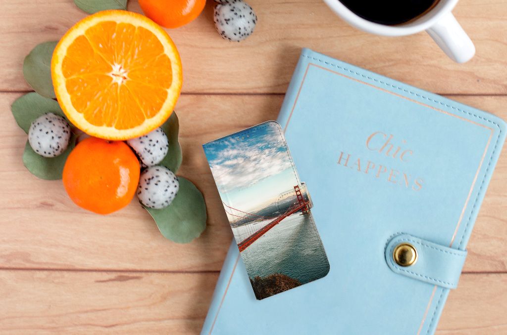 Motorola Moto G60 Flip Cover Golden Gate Bridge