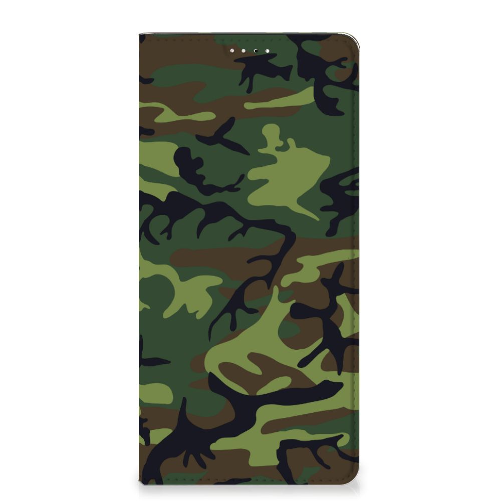 Samsung Galaxy A33 5G Hoesje met Magneet Army Dark - B2C Telecom