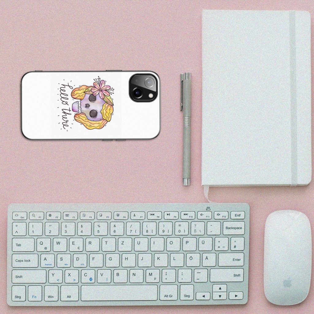 Telefoonhoesje iPhone 14 Plus Boho Skull B2C Telecom